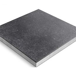 Keramische tegel op onderbeton | Ceradeco | 90x90x5 cm | Belga Antiquato