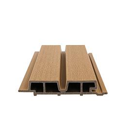 NewTechWood composiet co-extrusie wandbekleding Castellaton PRO65 3,3 x 18 x 290cm Red Cedar.