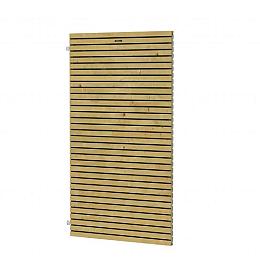 Tuindeur Elan 100 Excellent op verstelbaar stalen frame, 100x180 cm, groen geïmpregneerd