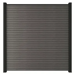 Newtechwood co-extrusie composiet scherm triple, 180x180 cm, silver gray.