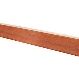 Hardhouten onderregel gelamineerd ca 4x6x390 cm