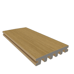 NewTechWood composiet co-extrusie enkelzijdig dekdeel houtstructuur 2.3x13.8x400 cm Red Cedar