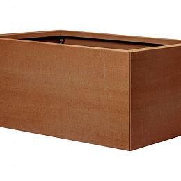 MBBC Metalen bloembak corten 60x90