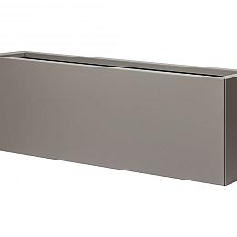 MBB Metalen bloembak taupe 30x120