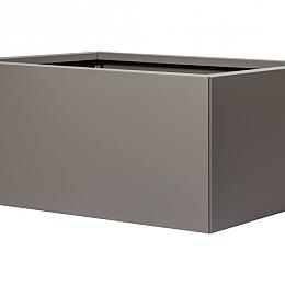MBB Metalen bloembak taupe 120x300