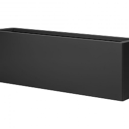 MBBZ Metalen bloembak Grafiet Zwart 30x120