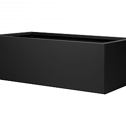 MBBZ Metalen bloembak Grafiet Zwart 60x120