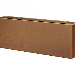 MBBC Metalen bloembak corten 30x120