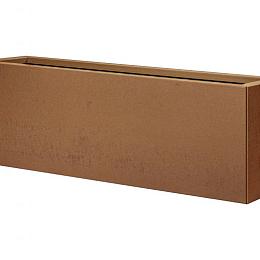 MBBC Metalen bloembak corten 30x120
