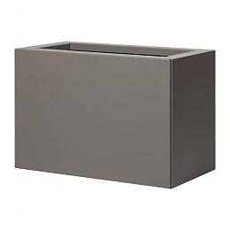 Bloembak vlak taupe 30x60x60 cm