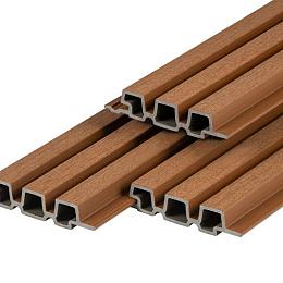PuraTech 30 composiet gevelbekleding 3,3 x 17,0 x 390 cm Teak