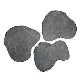 Flagstone per stuk, Desert Black, geschuurd ca. 5 stuks per m2 (Afname per kist à 50 stuks)