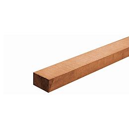 Azobe geschaafde balk 4,5x7 cm