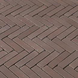 Gebakken klinker waalformaat 20,4x5x6 cm - roodbruin
