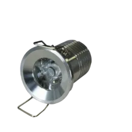 Verlichtingsspot zilver, 12V, 32mm (losse spot)