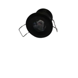Verlichtingsspot zwart, 12V, 36mm (losse spot)
