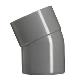 Pvc hwa 80 mm 22 graden bocht 1x lijmmof