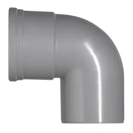 Pvc hwa 110 mm SN8 90 graden bocht 1x manchet