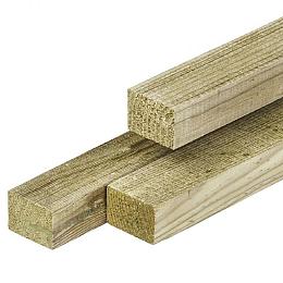 Grenen ligger geïmpregneerd geschaafd 4.4x6.8x400cm
