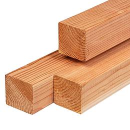 Douglas paal, gedroogd, geschaafd 4rh 11x11x250 cm