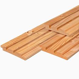 Douglas triple profiel plank geschaafd 1,9x13x390 cm