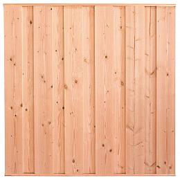 Douglas tuinscherm fijnbezaagd  11 planks 180x180cm zonder doorkijk