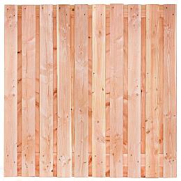 Douglas tuinscherm fijnbezaagd  21 planks (19+2) 180x180cm