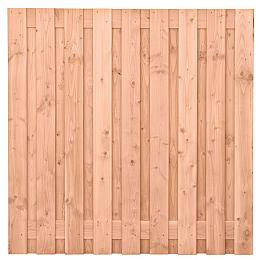 Tuinscherm Salzburg, douglas, RVS-geschroefd, 19-planks (17+2) 180x180 cm