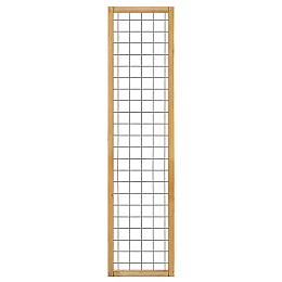 Gaaselement met kader 45x45mm - H180xB45cm GEÏMPREGNEERD