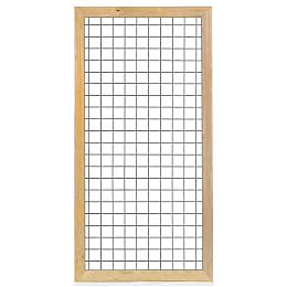 Gaaselement met kader 44x68/robuust - H180xB90cm GEÏMPREGNEERD