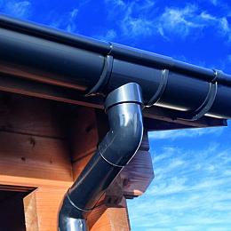 Dakgootset, kunststof, 100 mm, prieel Grande