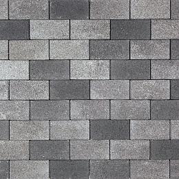 Halve BKK 10,5x10,5x8 cm Grijs-zwart