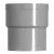 Pvc hwa 80 mm steekmof 1x lijmmof