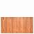 Hardhout tuinscherm geschaafd 21 planks (19+2) 90x180cm