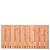 Douglas tuinscherm geschaafd 21 planks (19+2) 90x180cm
