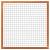 Gaaselement met kader 44x68/robuust - H180xB180cm HARDHOUT