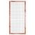 Gaaselement met kader 45x70/robuust - H180xB90cm douglas