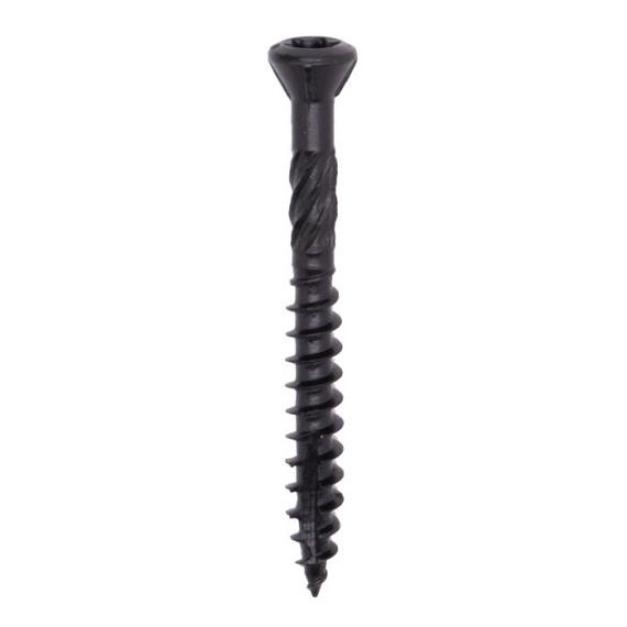Woodies Potdekselschroef Ultimate Blackline 5.0x50/30 RVS zwart - 200 st.