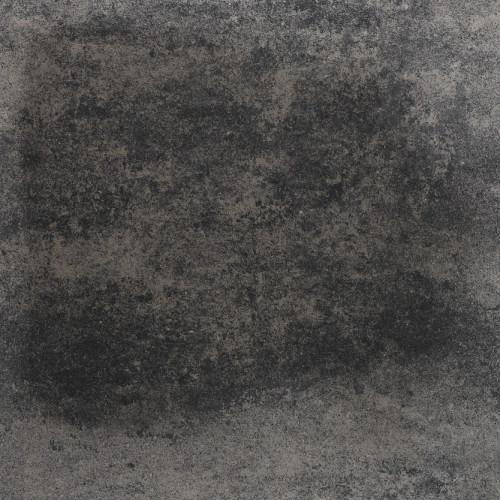 Terras+ Tegel 60x60x4 cm Grijs/Zwart