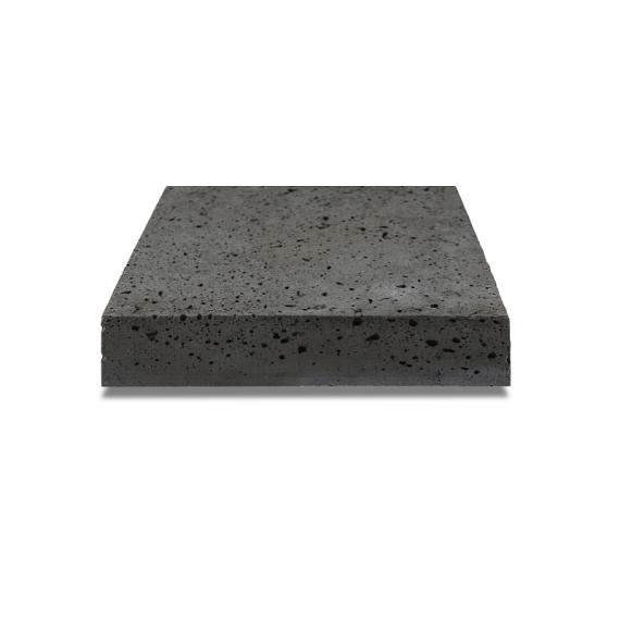 Oud Hollandse tegel zonder facet 20x20x5 Carbon
