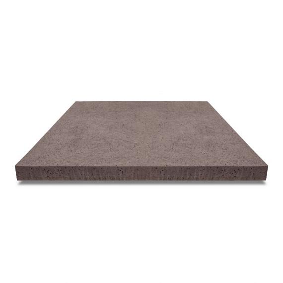 Oud Hollandse tegel zonder facet, gewapend  80x80x5 Taupe