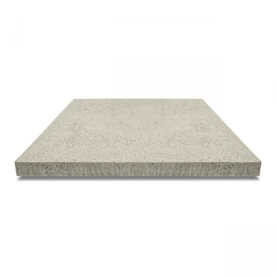 Oud Hollandse tegel zonder facet, gewapend  80x80x5 Crème