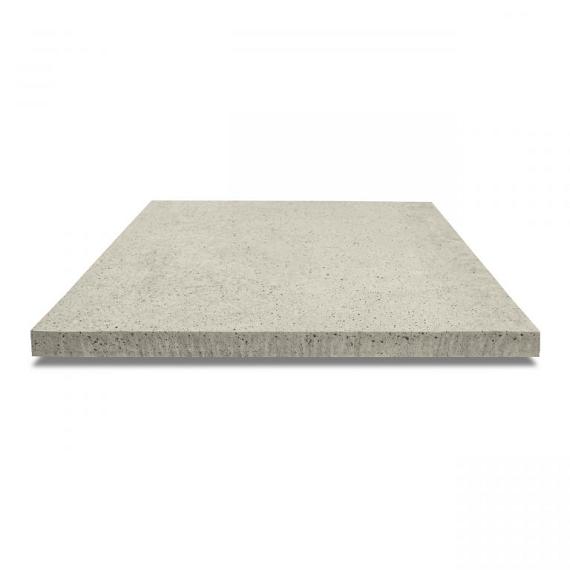 Oud Hollandse tegel zonder facet, gewapend  100x100x5 Crème
