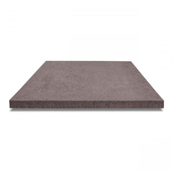 Oud Hollandse tegel zonder facet, gewapend  100x100x8 Taupe