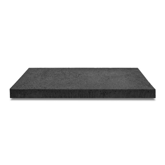 Oud Hollandse tegel zonder facet, gewapend  120x60x7 Carbon