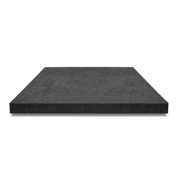 ArtiStone tegel zonder facet, gewapend  120x120x7 Carbon