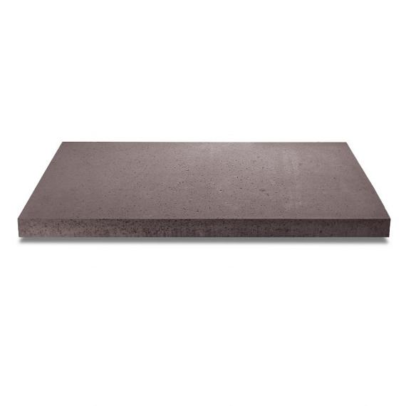 Oud Hollandse tegel zonder facet, gewapend  200x100x10 Taupe