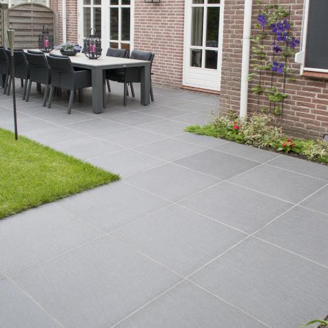 Ceramaxx Ardesia Nero, 60x60x3 cm rectified