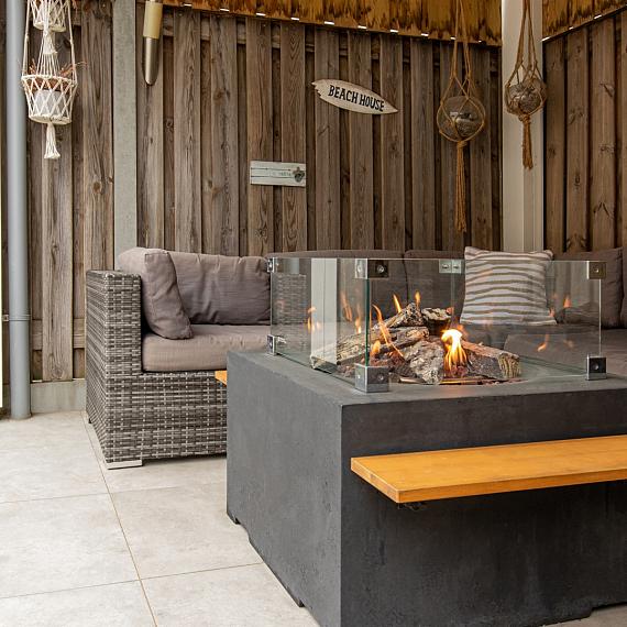Ceramaxx Cimenti Clay Smoke, 60x60x3 cm rectified