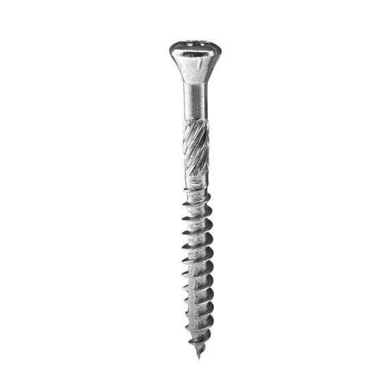 WOODIES VLONDERSCHROEF 5.0x60/35 VK T-25 RVS410 200 st